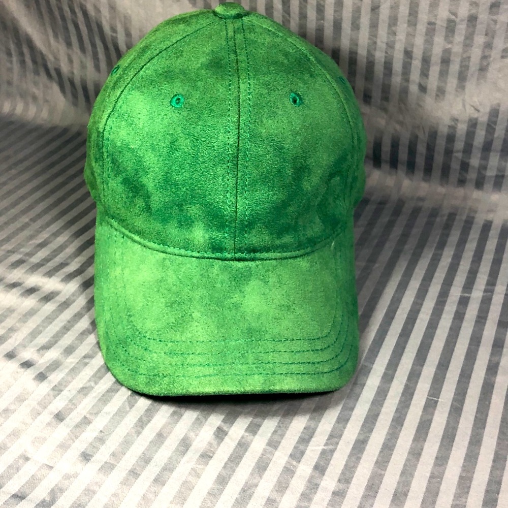 Unisex Forever 21 green suede hat